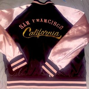 Zip up San Francisco jacket.